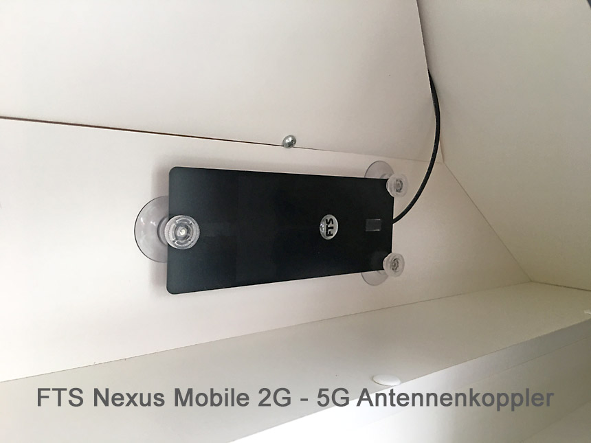 FTS Nexus 5G Antennenkoppler in Adria 640 SGX