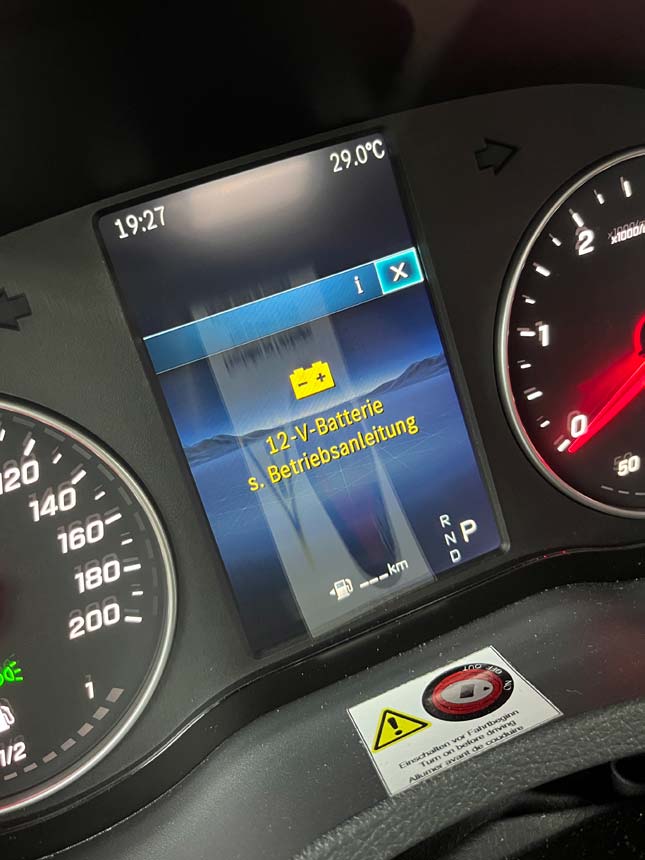 Katastrophale Erfahrung mit Mi-Mobile im Kauf- und Garantieprozess 5 Sprinter 12-V-Batterie Fehler - Problem Euramobil
